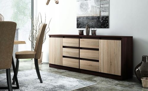 028055 KOMODA / ZESTAW 2d6s/200cm - CZARNY / WOTAN / WOTAN # KOLORY na Arena.pl