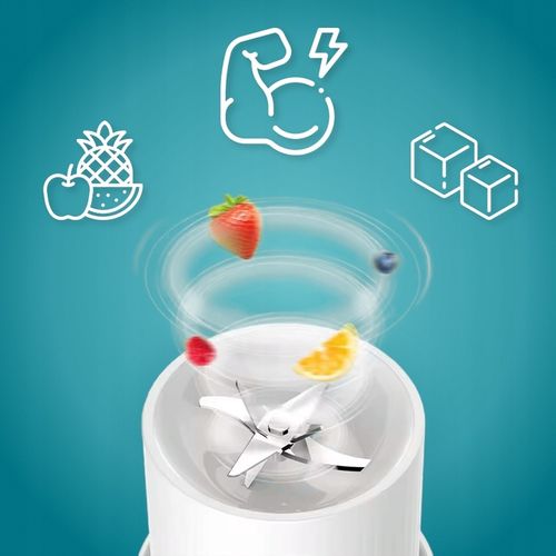 Turystyczny Blender SmoothieBoo - Kielichowy na Akumulator + Ebook na Arena.pl