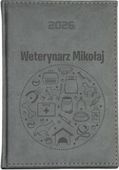 KALENDARZ A5 2026 dzienny TERMINARZ z grawerem DLA WETERYNARZA + IMIE