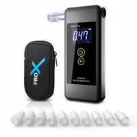 Alkomat PRO X-5 ORYGINALNY + 50 USTNIKÓW + 12 miesięcy KALIBRACJI