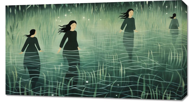 Obraz 90x50cm Pośród Ciszy zdjęcie 1