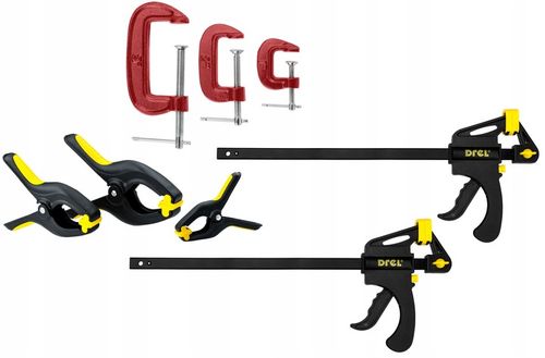 Ścisk stolarski szybkozaciskowy 900mm na Arena.pl