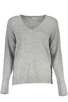 SREBRNY SWETER US POLO DAMSKI L