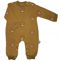 Ubranka niemowlęce Dziewczynka Chłopiec Pajacyk w misie Bawełna Wyprawka 74