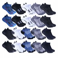 20x MĘSKIE SKARPETY SPORTOWE ODDYCHAJĄCE SKARPETKI BAWEŁNIANE stopki 43-46
