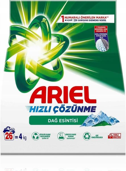 Ariel proszek do prania białego 4 kg zdjęcie 1