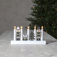 Świecznik adwentowy drewniany JULIA drewniany