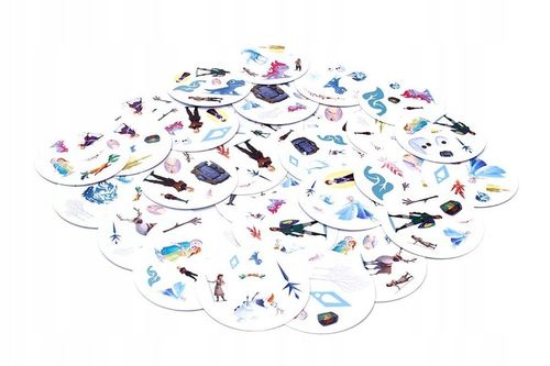 DOBBLE FROZEN 2 gra planszowa karciana karty Doble dople DISNEY KRAINA LODU na Arena.pl