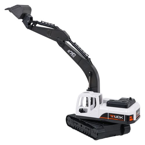 Metalowa Koparka Biała na Arena.pl