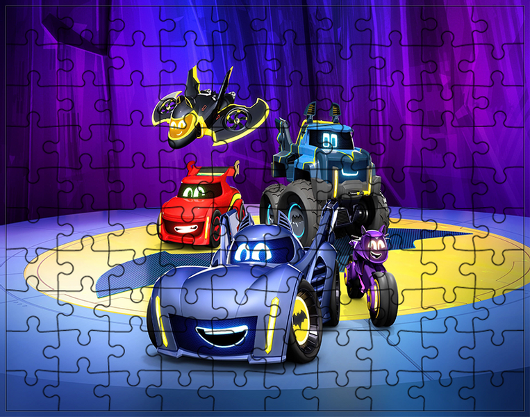 Puzzle Batwheels zdjęcie 1