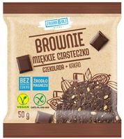 Frank&Oli Ciastko Miękkie Brownie z Czekoladą i Kakao 50g
