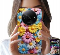 ETUI DO XIAOMI REDMI A3 - KOLOROWE KWIATKI, STOKROTKI FUTERAŁ CASE