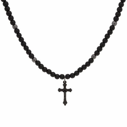 męski naszyjnik z krzyżykiem (c21/men/14kolor) na Arena.pl