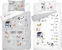 Pościel Bambusowa 100X135 Happy Farm 4783 B