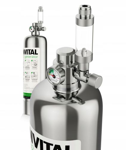 INVITAL Generator CO2 bez nocnego wył. z butlą 2l na Arena.pl
