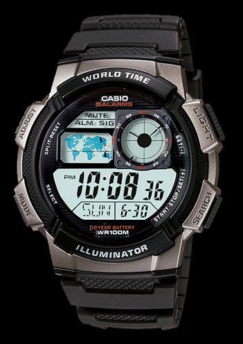 Casio MATHIS -10BAR AE-1000W-1BVEF na Arena.pl