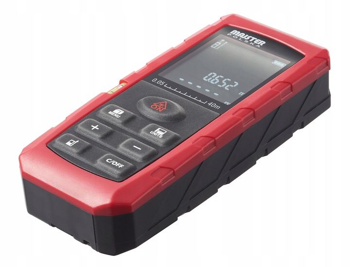 DALMIERZ LASEROWY MIERNIK ODLEGŁOŚCI CYFROWY 40M POZIOMICA ORYGINALNY zdjęcie 11