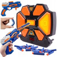 GRA ZRĘCZNOŚCIOWA STRZELANIE TARCZA 4 TRYBY PREZENT DLA 6 7 8 9 10 LATKA