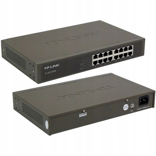 Switch TP-Link TL-SF1016DS Fast Ethernet, 16 portów na Arena.pl