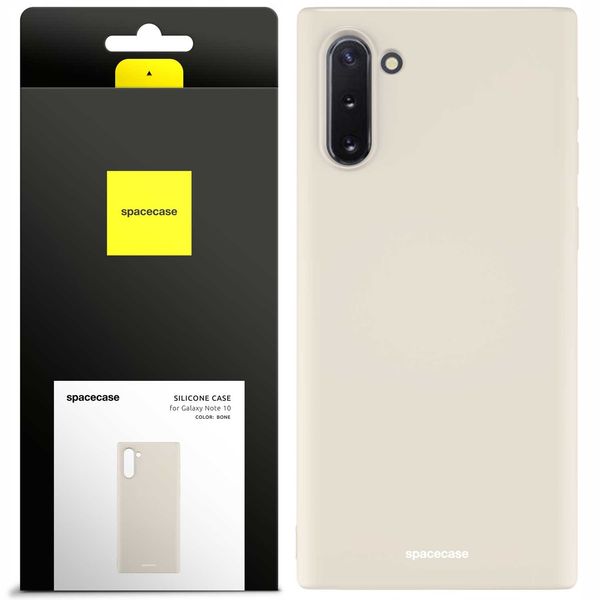 Spacecase Silicone Case Galaxy Note 10 Bone zdjęcie 1