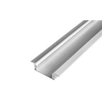 PROFIL LED MATERIAŁ ALUMINIUM SREBRNY WPUSZCZANY 12MM
