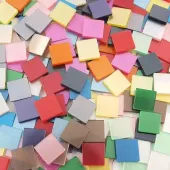 Mozaika błyszcząca 5x5 mm - 700 sztuk