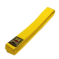 Pas Do Kimona Aikido Judo Karate BJJ 240 cm Żółty