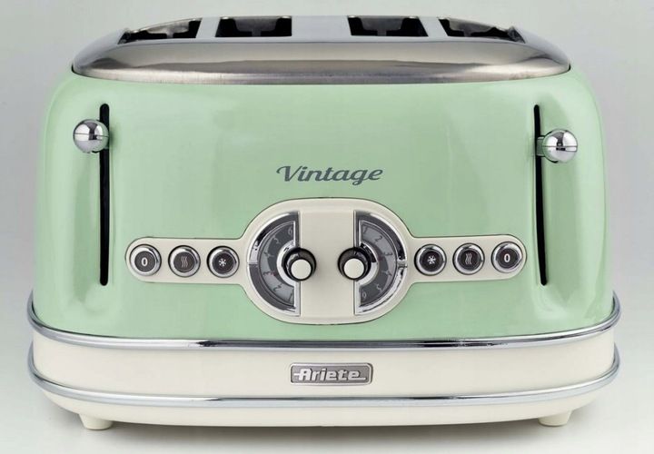 Toster Ariete Vintage 156/04 1600 W Zielony zdjęcie 2