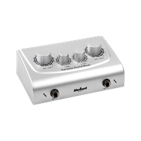 Mikrofon karaoke 2 sztuki zestaw mikser echo Rebel