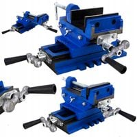 Imadło krzyżowe 100 mm Falon-Tech - do frezarki i wiertarki stołowej