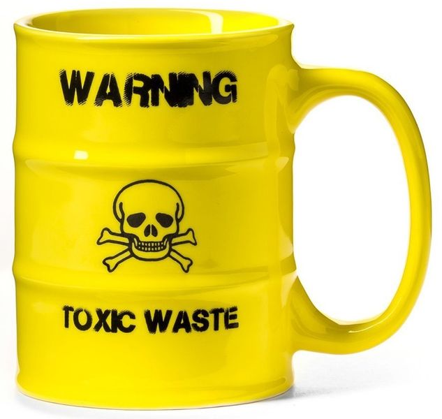 ŻÓŁTY KUBEK - TOXIC WASTE zdjęcie 1