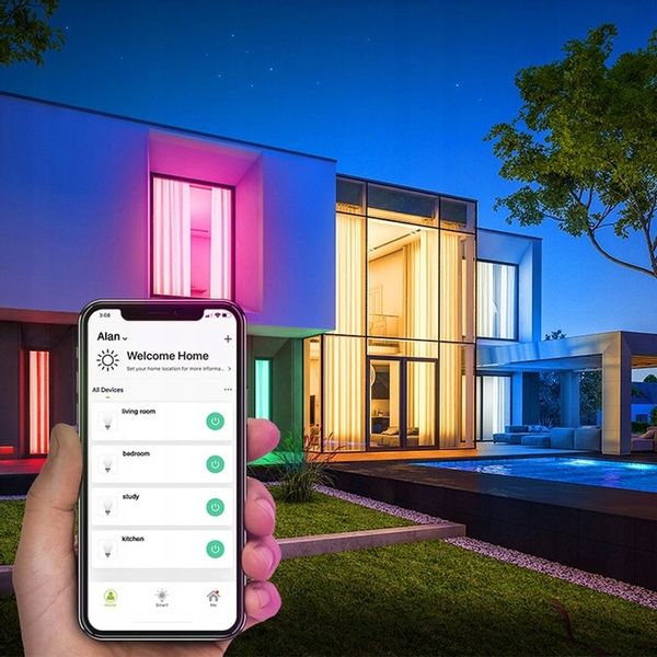 Gosund Inteligentna Żarówka Led Rgb Wifi Wb4 E27 zdjęcie 4