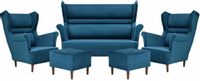 Zestaw wypoczynkowy sofa + 2 fotele Family Meble