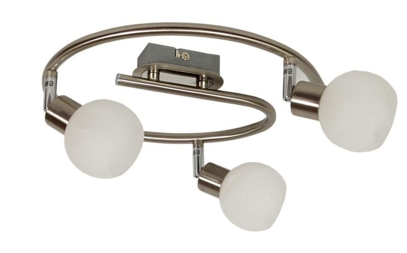 Alabaster spirala 3x40W G9 satyna+chrom zdjęcie 1