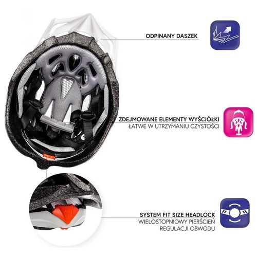 Kask rowerowy Meteor MV29 Drizzle 16917 uniw na Arena.pl