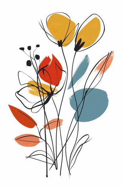 Plakat 53x81cm Ogród przy Lecie zdjęcie 1