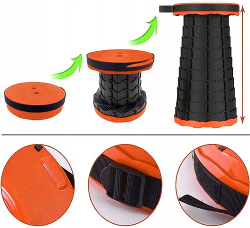 TABORET KRZESŁO TURYSTYCZNE SKŁADANE STOŁEK 67 na Arena.pl