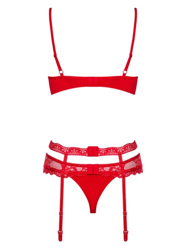 heartina komplet 3-częściowy czerwony s/m na Arena.pl