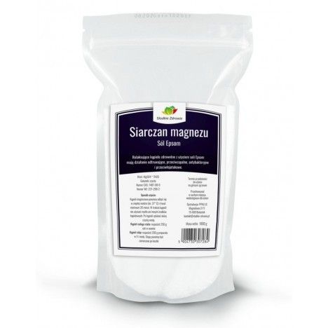 Siarczan Magnezu 1kg Sól Epsom na Arena.pl