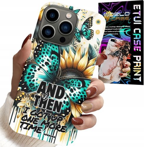ETUI DO IPHONE 15 PRO MAX - AND THEN I GOT UP, KOBIECE WZORY + FOLIA na Arena.pl