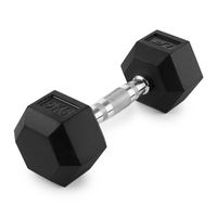 Hantla żeliwna gumowana HEX 5 kg UpForm stalowa