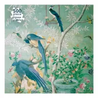 Adult Jigsaw Puzzle John James Audubon: Magpie Jays 500 elementów Jigsaw