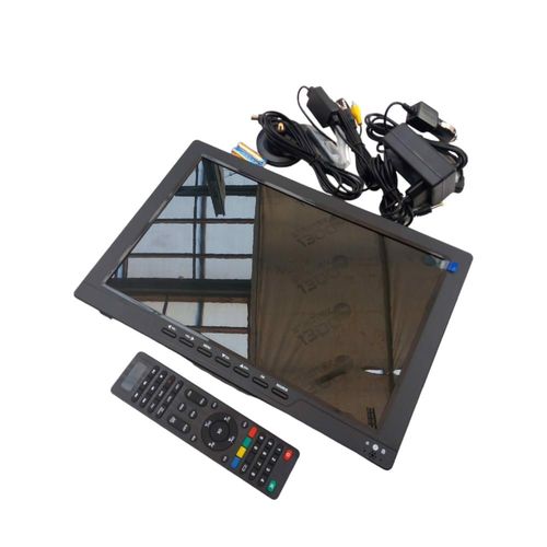 Przenośny Telewizor Cyfrowy Lcd Dvb-T2 14  Czarny na Arena.pl