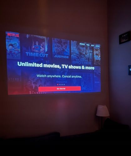 Rzutnik Projektor WiFi Pilot Android TV 130 cali 4K FULL HD HY300 PRO na Arena.pl