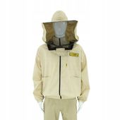 Bluza pszczelarska rozpinana kapelusz Optima XXL