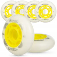 KÓŁKA DO ROLEK 74MM 85A XRIDE YELLOWRUSH 4SZT KOMPLET