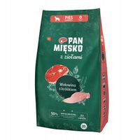 Sucha karma dla psa Pan Mięsko z ziołami wołowina królik średnie rasy 20 kg
