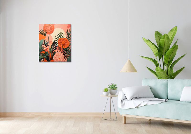 Obraz 50x60cm Koralowy Ogród zdjęcie 2