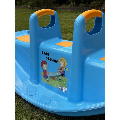 WOOPIE Bujak Wieloosobowy STAR Huśtawka Równoważna Niebieska na Arena.pl