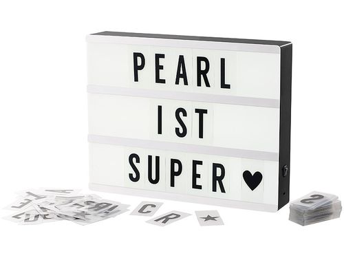 Tablica LIGHTBOX czarna Infactory na Arena.pl